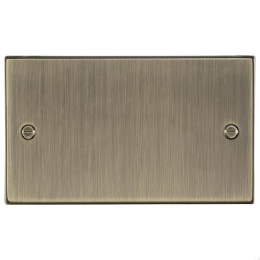 Picture of Knightsbridge Square Edge 2G Blanking Plate - Antique Brass