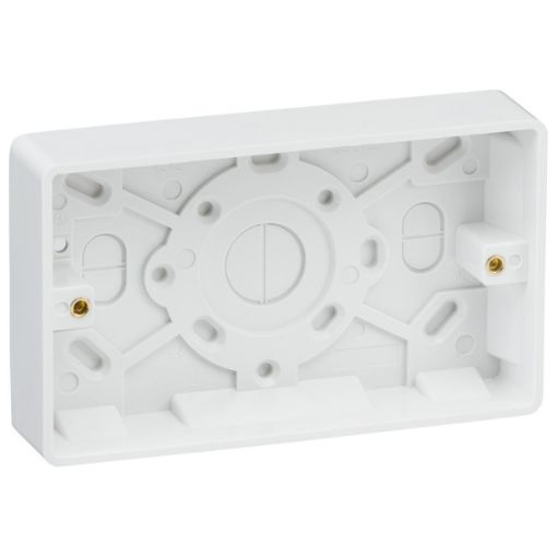 Picture of Knightsbridge Curved Edge Double 25mm Pattress Box