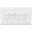 Picture of Knightsbridge CU4100 Plate Switch 4G 2Way 10A