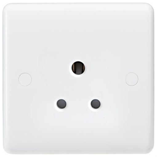 Picture of Knightsbridge Curved Edge 5A Unswitched Socket
