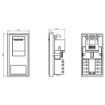 Picture of Knightsbridge UTP CAT6 RJ45 Outlet Module 25 x 50mm - White