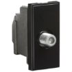 Picture of Knightsbridge Screened SAT TV Outlet Module 25 x 50mm - Black