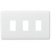 Picture of Knightsbridge Curved Edge 3G Grid Faceplate