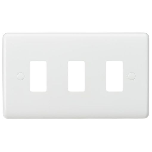 Picture of Knightsbridge Curved Edge 3G Grid Faceplate