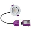 Picture of Knightsbridge SpektroLED Tilt CWA - Fire Rated IP20 Downlight with 2x Wattage and 4x CCT