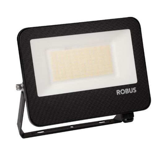 Picture of Robus Selest Plus 30W/50W Floodlight PIR IP65 CCT3 Black with 1m flex