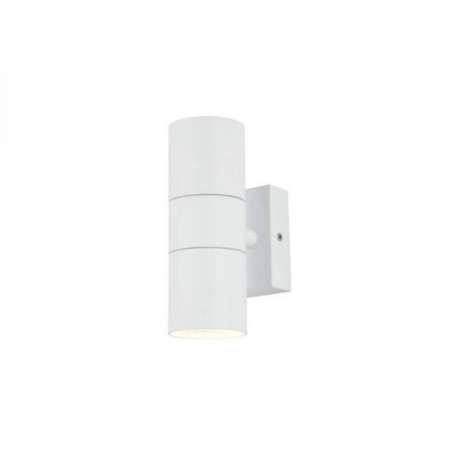 Picture of Forum Zinc Leto Up/Downlight | Textured White | Outdoor Wall Light