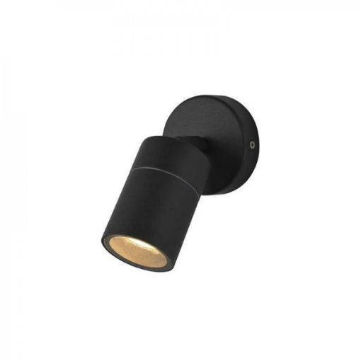 Picture of Forum Zinc Leto 1 Light | Textured Black | Adjustable | Outdoor Wall Light