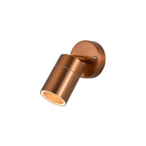 Picture of Forum Zinc Leto 1 Light | Copper | Adjustable | Outdoor Wall Light