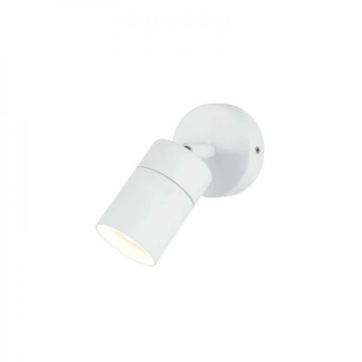 Picture of Forum Zinc Leto 1 Light | Textured White | Adjustable | Outdoor Wall Light