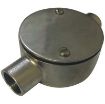 Picture of Finelite Circular Box Through 2 Way 20mm Stainless Steel 316 | SS-2W20