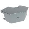 Picture of Unitrunk Bend Gusset 1 Compartment with Outside Lid & Coupling QuickFix 75x75mm Steel Pre-Galvanised | GOB33