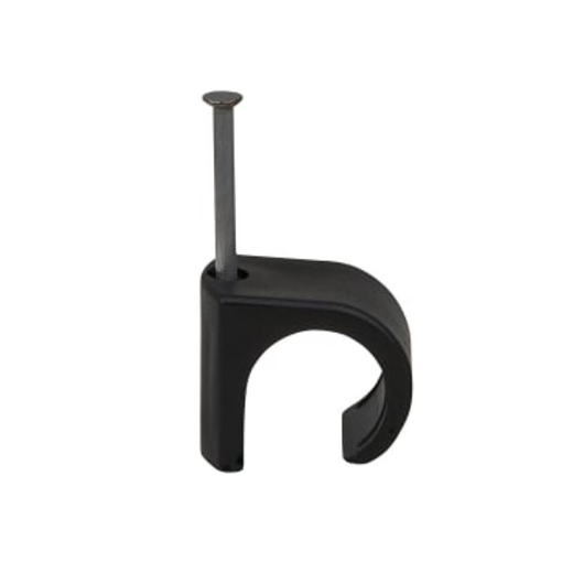 Picture of Tillex TIL101610 Cable Clip Round 14-20 Black 2.0 x 35mm Box 100