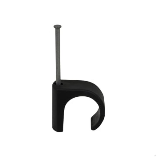 Picture of Tillex TIL101715 Cable Clip Round 18-22 Black 2.0 x 55mm Box 100