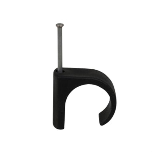 Picture of Tillex TIL101815 Cable Clip Round 22-26 Black 2.0 x 45mm Box 100
