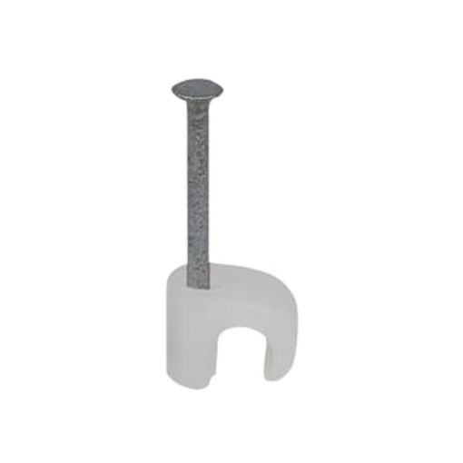 Picture of Tillex TIL101015 Cable Clip Round 3-5 Clear 1.2 x 16mm Box 100