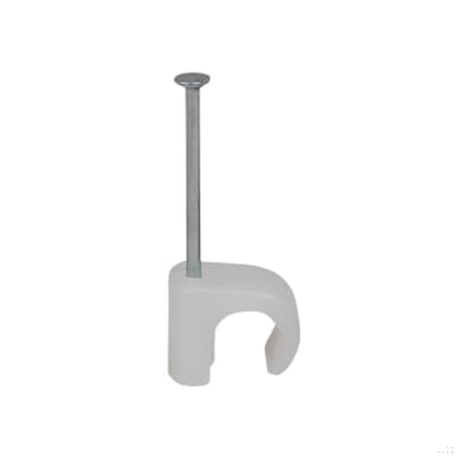 Picture of Tillex TIL101030 Cable Clip Round 5-7 Clear 1.2 x 20mm Box 100