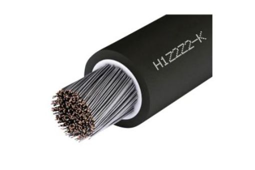 Picture of PV Solar Cable H1Z2Z2-K 4.0mm² Black – EN 50618, AD8, Eca