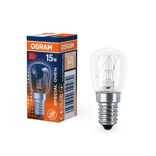 Picture of LEDVANCE FRIDGE LAMP SPC.T26/57 CL 15W 230V E14 OSRAM