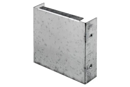 Picture of 100 x 100mm, Galvanised Blank End