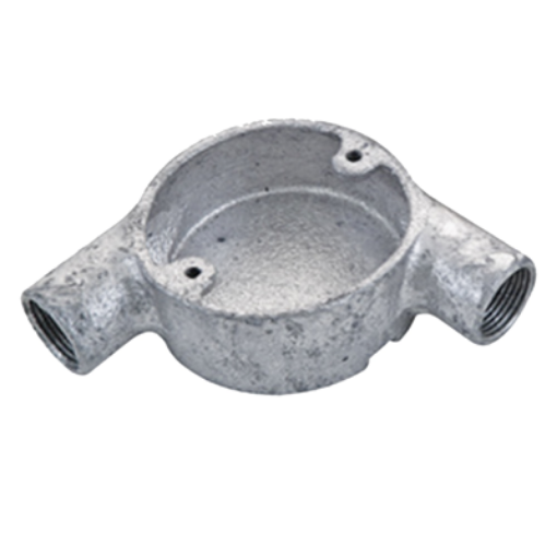 Picture of Conduit Box 20mm Angled (Galvanised)