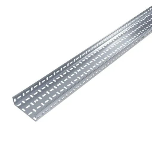 Picture of 150mm Zinc Magnesium Return Flange Heavy Duty Cable Tray (3m Length)