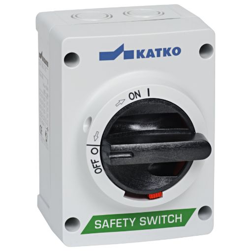 Picture of Katko Enclosed Isolator Switch – 40A AC21 / 25A AC23 3 Pole IP66