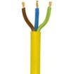 Picture of 1.5mm² 3 Core Arctic Flexible Cable Yellow 