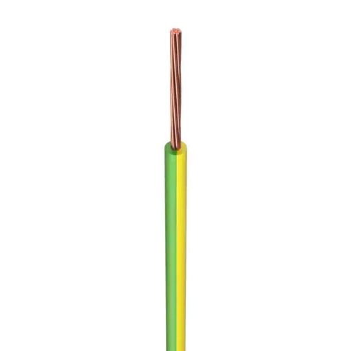 Picture of 6491B 10mm² LSOH Single Core Cable Green / Yellow 
