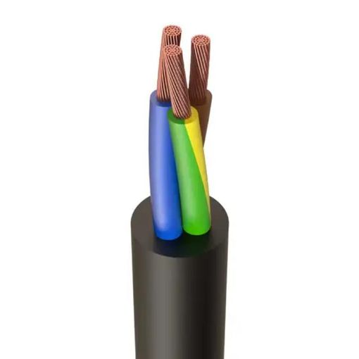 Picture of 16mm² 3 Core HO7RNF Rubber Flexible Cable | Cut Length Priced per Metre