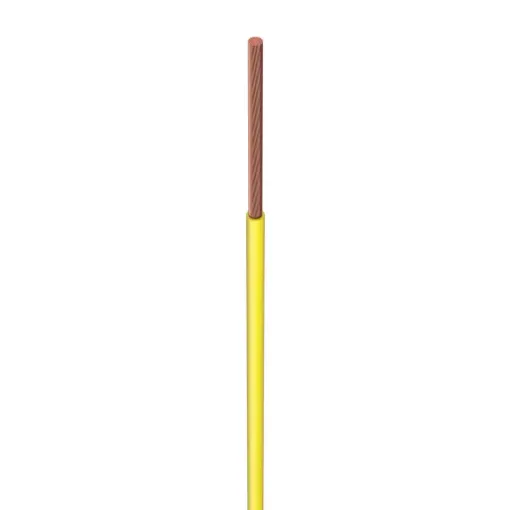 Picture of 16mm² Single Core Panel Flex Yellow Cable | Cut Length Priced Per Metre