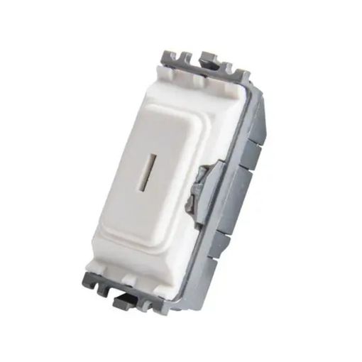 Picture of MK - Grid Plus 20A Double Pole 1 Way Grid Key Switch