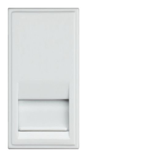 Picture of Hager White RJ45 CAT 6 UTP Euromodule