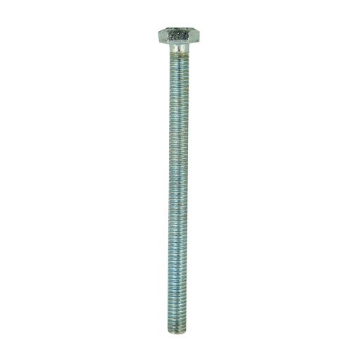 Picture of Olympic Fixings M12 X 30 High Tensile Hexagon Head Steel Setscrew BZP 100 Pcs