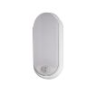 Picture of ROBUS OHIO Multiwattage 8W 12W 18W IP54 Oval Bulkhead 3000 4000 6500K PIR c/w White and Black Trims