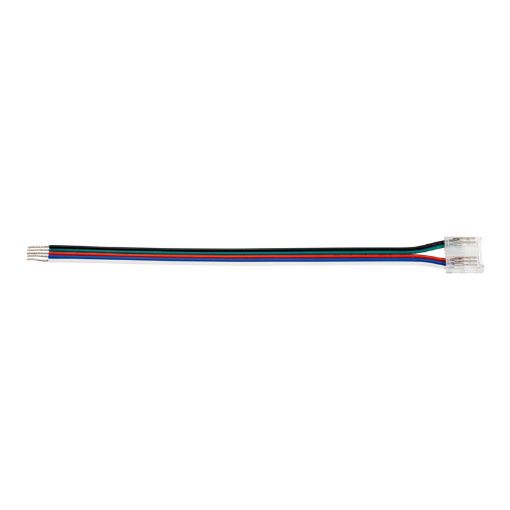 Picture of ROBUS VEGAS COB EASY CLIP Connector For COB 24V RGBW IP20/Strip-To-Driver, With 150mm Wires/Priced per 1pc