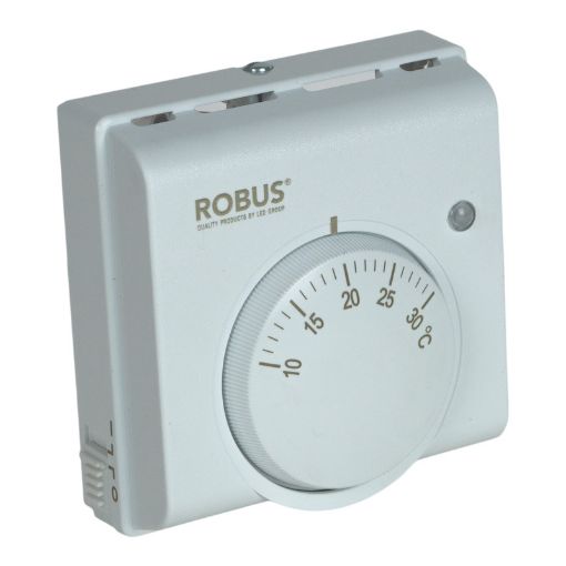 Picture of ROBUS THERMOSTAT 2300W, 230/240V, 84mm, White