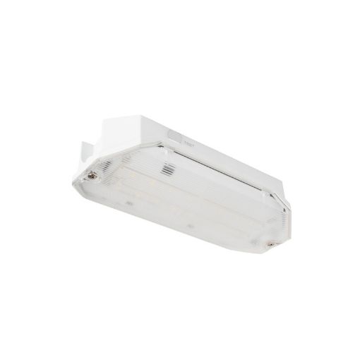 Picture of ROBUS SAPPHIRE 4W Emergency Bulkhead IP65 White c/w Legends