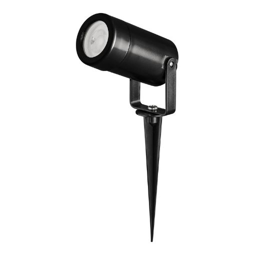 Picture of ROBUS CLUBFINCH GU10 Spike Light, IP54, Black