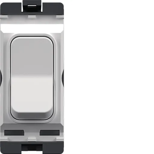 Picture of Hager 2 Way & Centre Off Latching Switch White