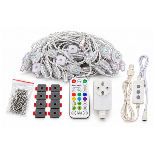 Picture of Preslite WIFIRGB15M 15M RGB+White Smart LED Lighting Kit with Remote & App Control – IP65