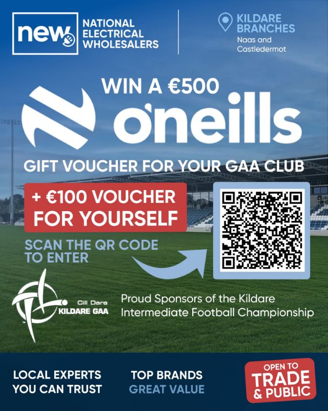 Win a €500 O’Neills Sports Voucher for Your GAA Club!